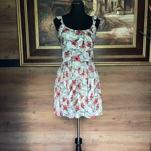 Free People Dear You Floral Mini Dress Babydoll